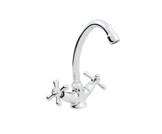 Stalo baterija Hydroland Ratinis chromas (B205)