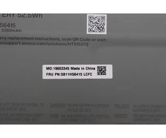 Baterija Lenovo 52,5 Wh vidinė ličio jonų (5B11H56415)