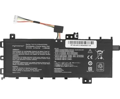 Movano Bateria b21n1818 do asus vivobook 15 a512 r512 x512 - 4150 mah (32 wh)