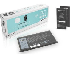 „Movano“ akumuliatorius „Movano“ akumuliatorius, skirtas „Dell Inspiron 15“ (7557), 15 (7559) (10,8–11,1 V) (6600 mAh)