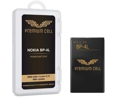 Nokia Premium Cell baterija, skirta Nokia E52 / BP-4L, juoda, 600+ ciklų, 3000mAh