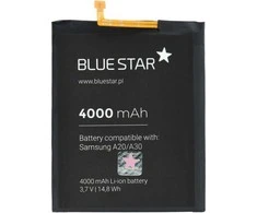 BlueStar „Blue Star Mėlynas STAR PREMIUM“ baterija, skirta SAMSUNG A20 / A30 / A30S / A50, 4000 mAh