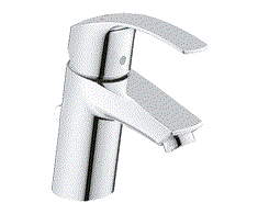 GROHE Eurosmart praustuvo maišytuvas, S dydžio - chromuotas