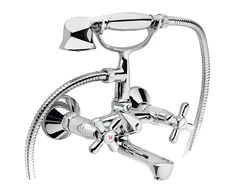 Sieninis vonios maišytuvas Ferro Retro chrome (XR11)