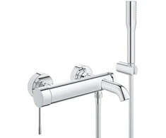 Vonios maišytuvas GROHE Essence New su dušo komplektu