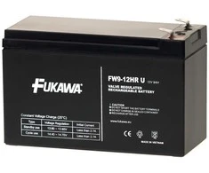 Akumuliatorius - FUKAWA FW 9-12 HRU (12 V / 9 Ah - Faston 250), 5 metų tarnavimo laikas