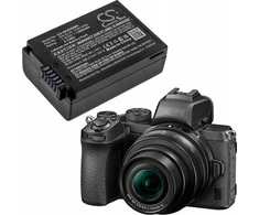 Cameron Sino Įkraunamo akumuliatoriaus tipas: En-el25, Enel25 Do, Nikon Z50 / Z50 Zfc / Z30 / Z Fc