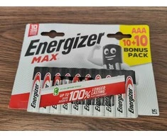 Baterija ENERGIZER MAX AAA LR03 10+10 SZT.