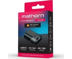 Mathorn Baterija Mathorn MB-224 Ultimate 2600mAh USB-C pakaitinė NP-FZ100 (Naujiena!)