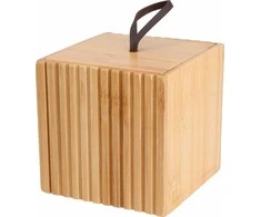 Bathroom Solutions Bamboo Bambukinė vonios tvarkyklė, 9 x 9 x 9 cm