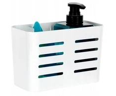 Bathroom Solutions Dušo stovas su siurbtukais 18,5x9x12 cm