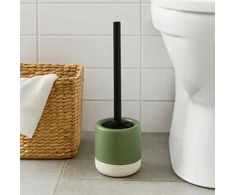Bathroom Solutions Tualetinis šepetys su keraminiu laikikliu THE PASTELS, Ø 11,6 x 38 cm