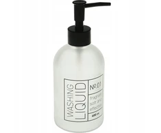 Bathroom Solutions Stiklinis muilo dozatorius, 400 ml
