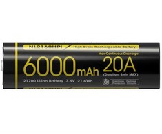 Ličio jonų 3,6 V / 6000 mAh akumuliatorius NL2160HPI NITECORE