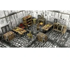 Battle Systems Ltd BattleSystems: Fantasy Village Furniture