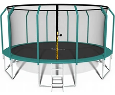 Batutas Funfit Batutas vaikams 312cm su išoriniu tinklu ir kopėčiomis