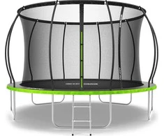 Zipro JumpPro Premium Batutas su vidiniu tinklu, 374cm
