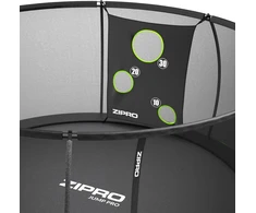 Batutas Zipro Jump Pro su išoriniu tinklu 12FT 374cm + Mata Celnościowa