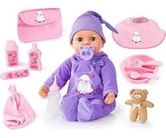 Bayer Design BAYER Bobas baby Piccolina 40cm+akces 94071