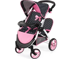 Zebra Bayer Design Bayer – Dolls Pram Twin Star (39460AA)