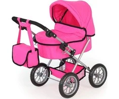Bayer Design Bayer - Dolls Pram - Trendy - Rožinė (13029AA)