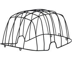 Bazilikas BASIL BUDDY SPACE FRAME naminių gyvūnėlių krepšelio dangtis, diržo tvirtinimas, juodas (NAUJAS)