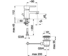 Bazinė baterija KFA Chromo granata (5522-815-0)