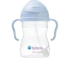 B.BOX BB00519 Vandens butelis su šiaudeliu 240 ml Bubblegum