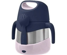 B.BOX - maisto termosas 335 ml, indigo rožinis