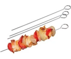 BBQ Iešmų rinkinys plieninė 24 cm 4 vnt.