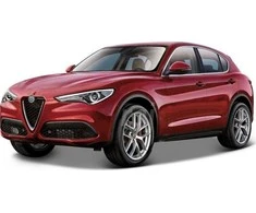 Bburago Alfa Romeo Stelvio raudonas 1: 24