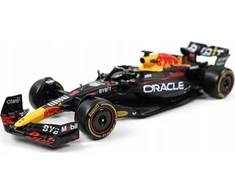 BBURAGO 1:24 automodelis su ekspozicine dėžute Raudona Bull RB19, 18-28030 (Ekspozicinė prekė) (Ekspozicinė prekė)