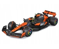 Modelis - Bburago 1:24 McLaren MCL38 Lando Norris Miami GP 2024 (Ekspozicinė prekė)