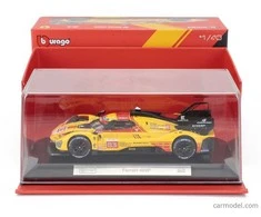 Bburago BBU 1:43 Ferrari Racing 499P geltonas 36317