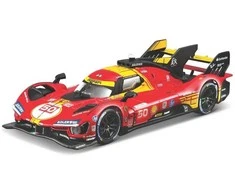 Bburago BBU 1:43 FerrariRacing499P raudonas #50 36316