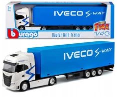 Bburago BBU 1:43 Street Fire Haulers Iveco S-Way 31469