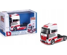 Bburago BBU 1:43 Gatvių gaisrininkų vežėjaiCustom baltas/red 32201
