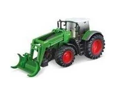 Bburago Bburago Fendt traktorius su medžio drožlių sūpynės, transporto priemonės modelis
