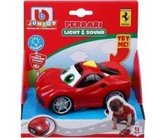 BB JUNIOR automobilis Ferrari Light &amp; Sound, 16-81002