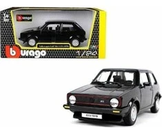 BBURAGO 1:24 automodelis Volkswagen Golf Mk1 GTI, 18-21089 BK