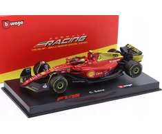Bburago Ferrari Racing F1-75 Italijos GP 2022 #55 BBURAGO