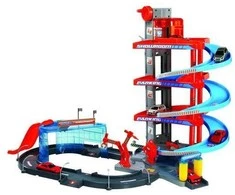 BBURAGO 1:43 trasos rinkinys Mega Dealer Showroom Street Fire, 18-30031