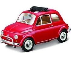 Bburago BBU 1:24 Fiat 500 L 1968 raudona 22099RD