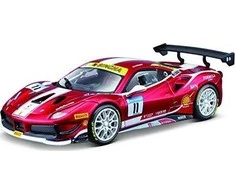 „Bburago“ automobilio modelis 18-26308 „Ferrari 488 Challenge“ („Formulės lenktynės“) 1:24