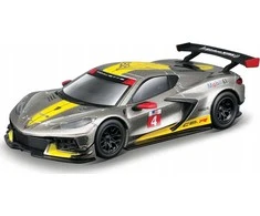 „Bburago Race 2020 Chevrolet Corvette C8R Geltona BBURAGO“.