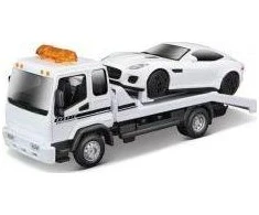 Bburago BBU 1:43 Street Fire FTTruck Jaguar F-Ty whi 31419