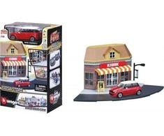 Bburago Gatvės gaisras Bburago City Kiosk Store 1: 43 BBURAGO