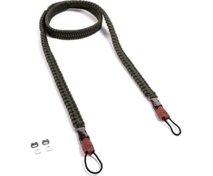 BCB C-ROPE kameragurtas keliautojui iš parakordo 140 cm, Military Olive mažmeninė prekyba