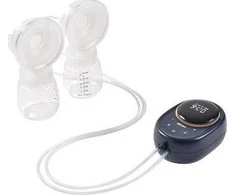 Beaba elektrinis, podwójny 911736 Night Mėlyna