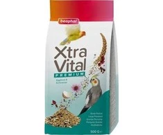 Beaphar BEAPHAR - XTRA VITAL 500g DIDELIŲ PAPŪGŲ SAUSAS MAISTAS /6
